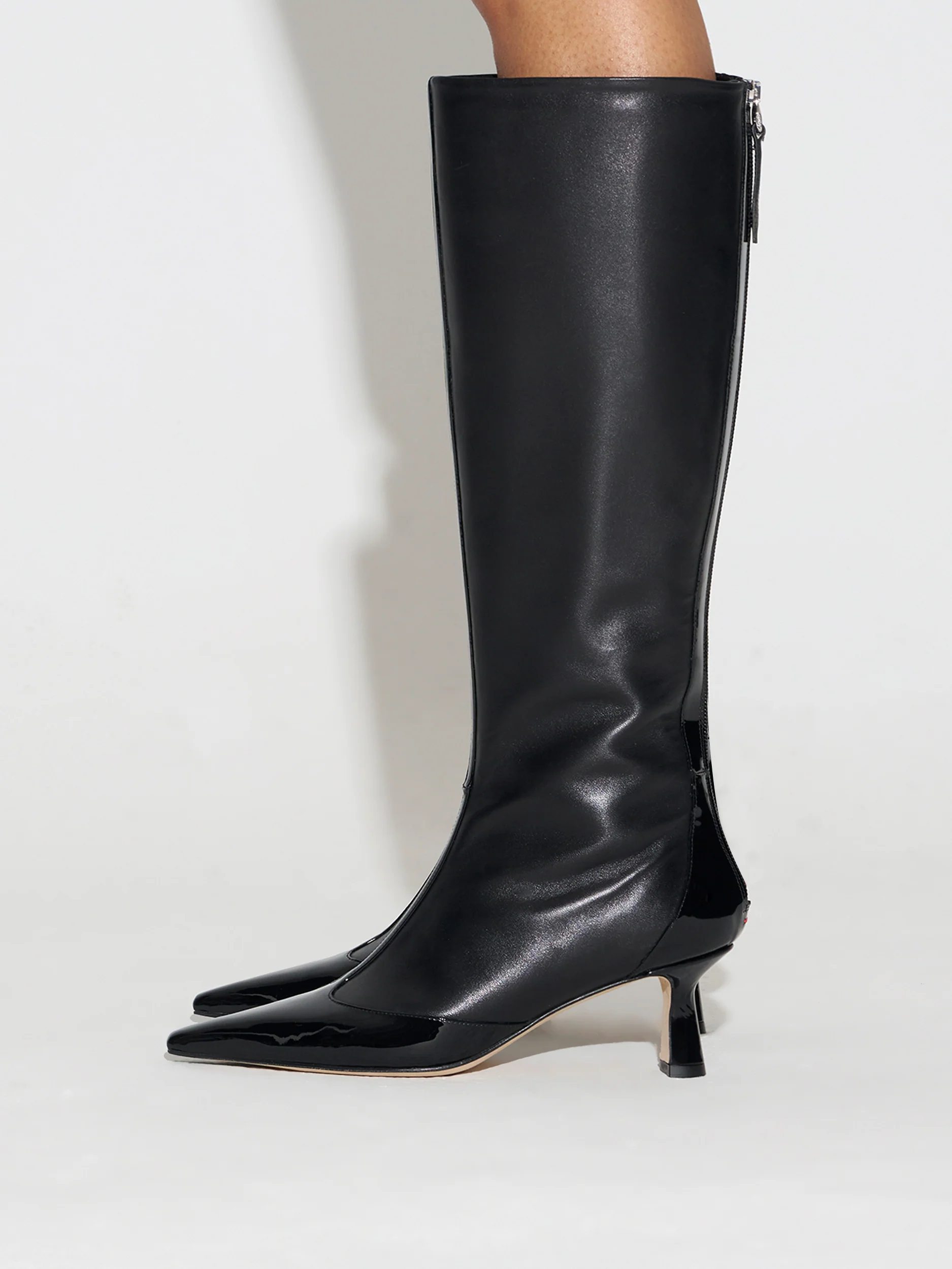 Alexis Dual-Tone High Boots - Image 6