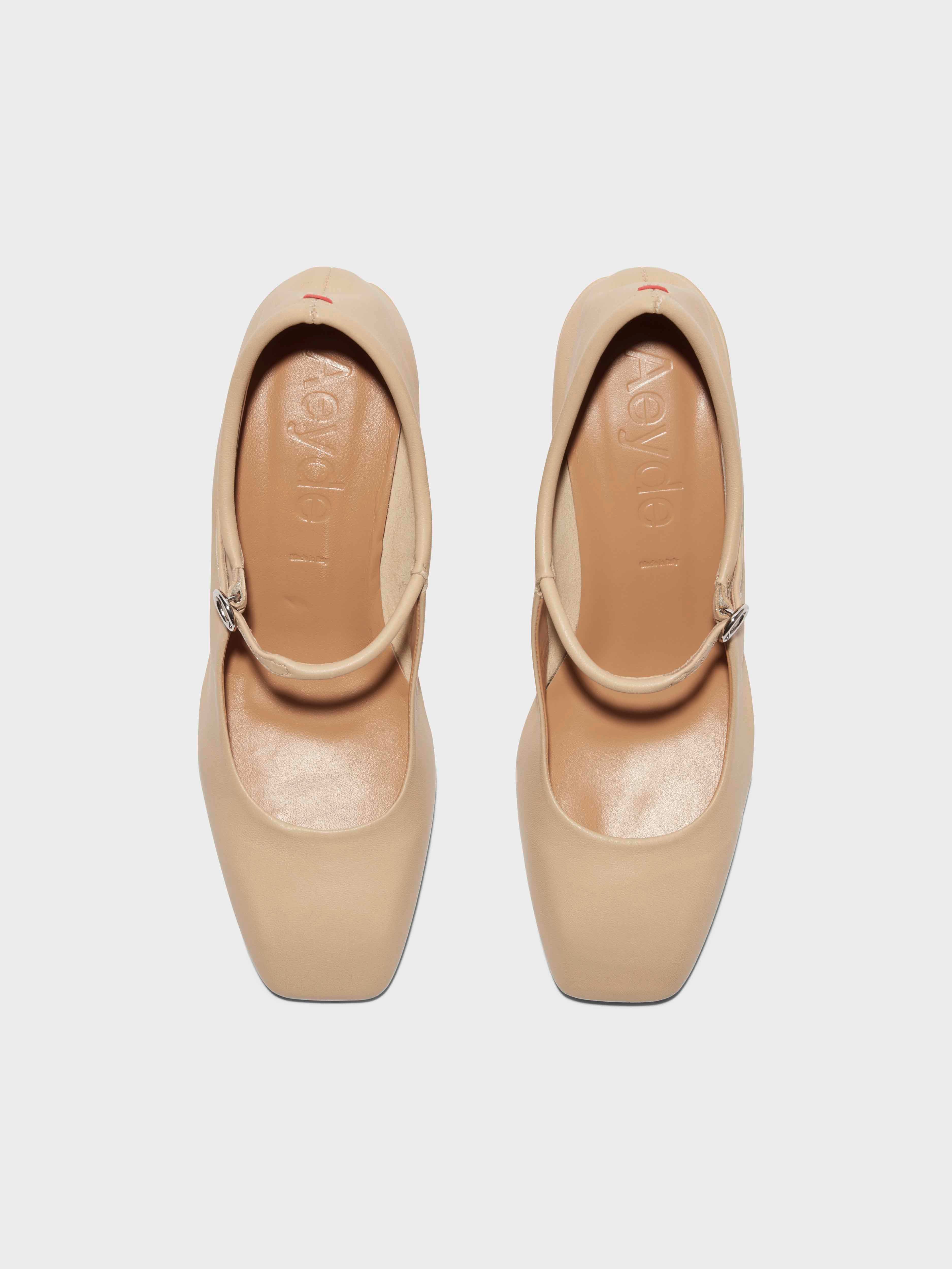 Aline Leather Mary-Jane Pumps - Image 5