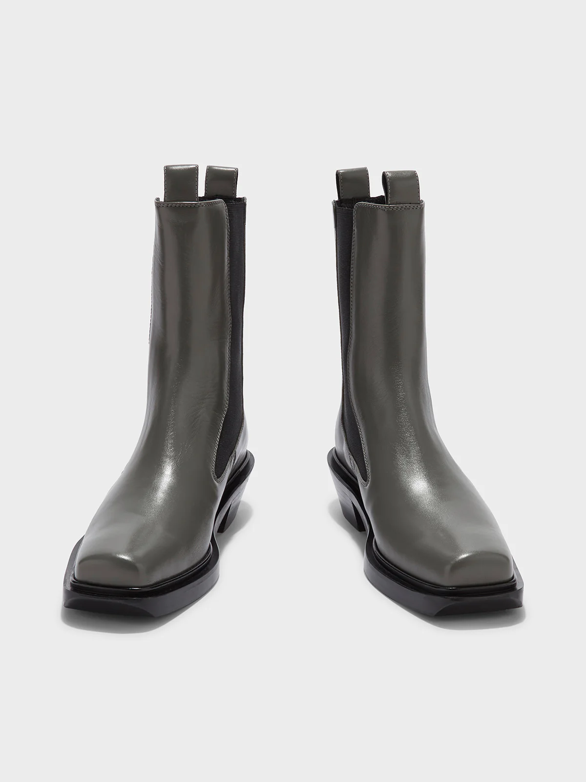 Antonia Leather Biker Boots - Image 5