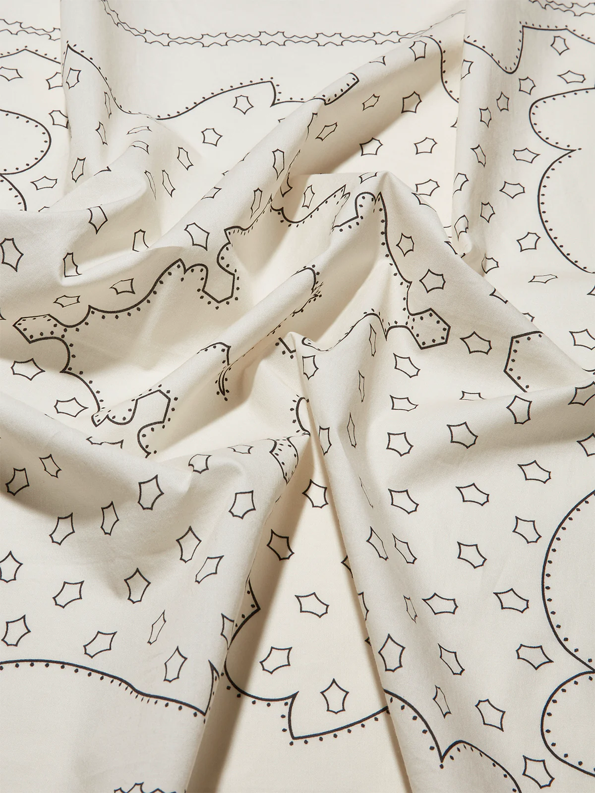 Dakota Printed Cotton Scarf - Image 2