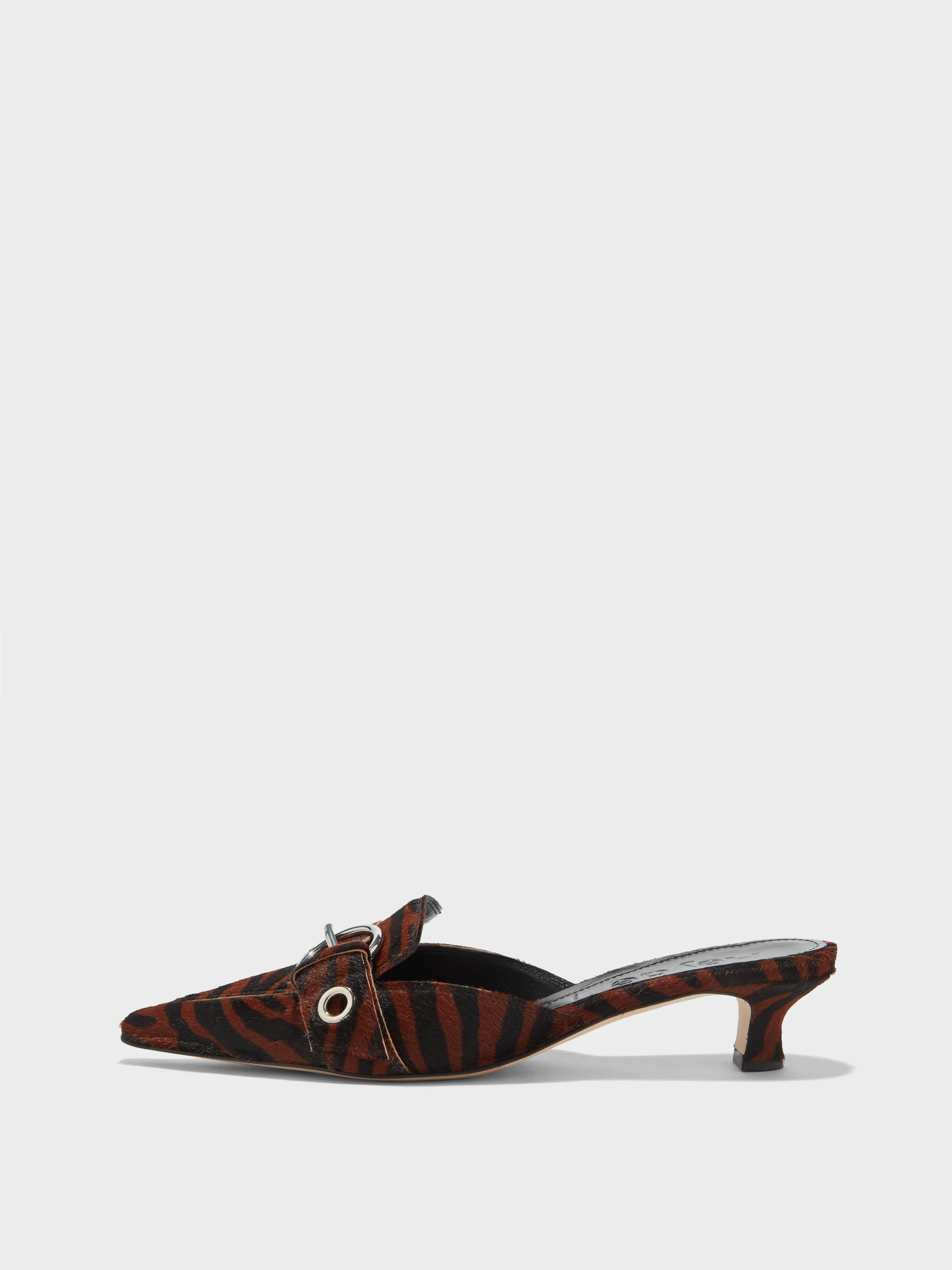 Danielle Pony Hair Mules