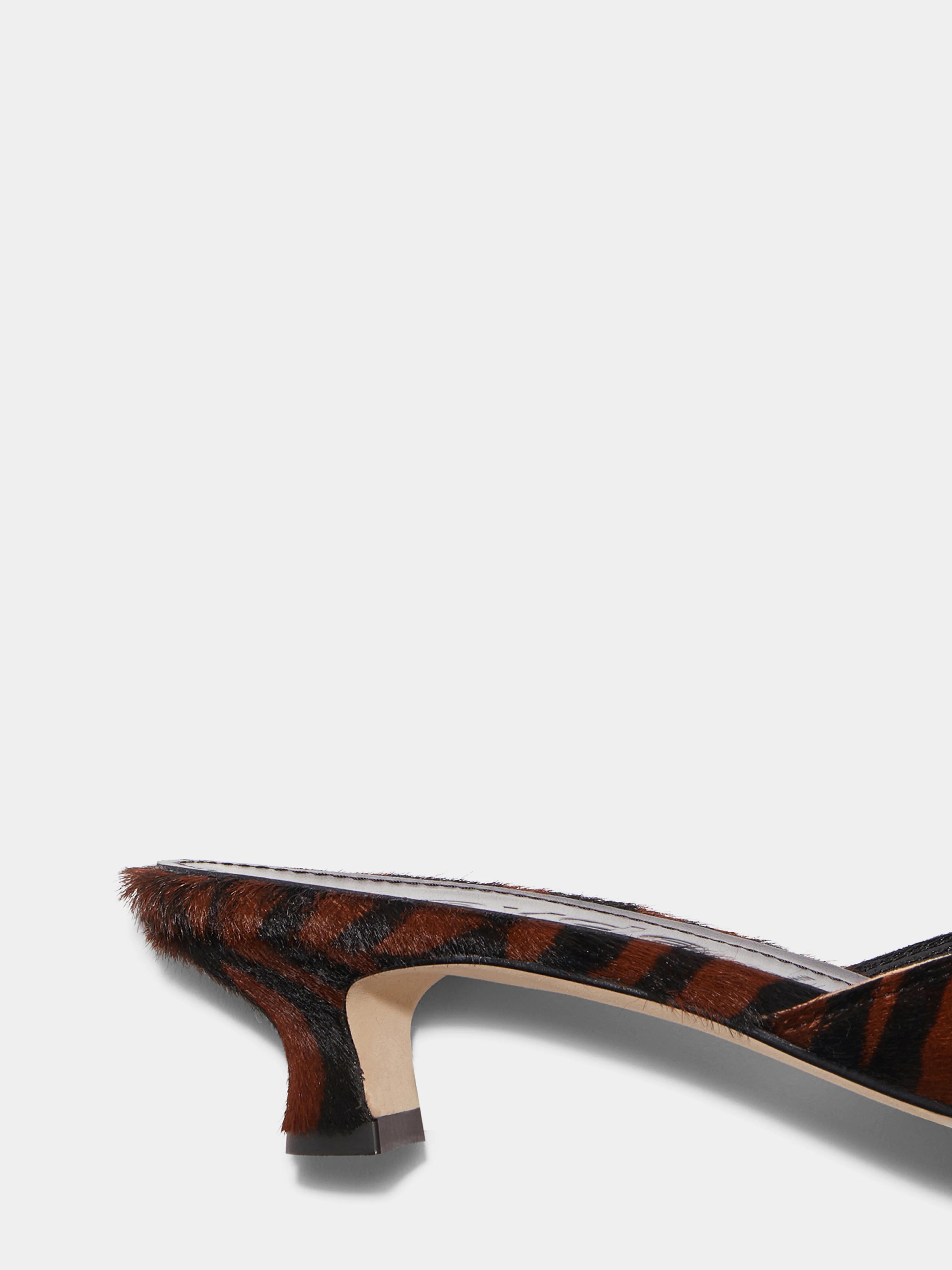 Danielle Pony Hair Mules - Image 4