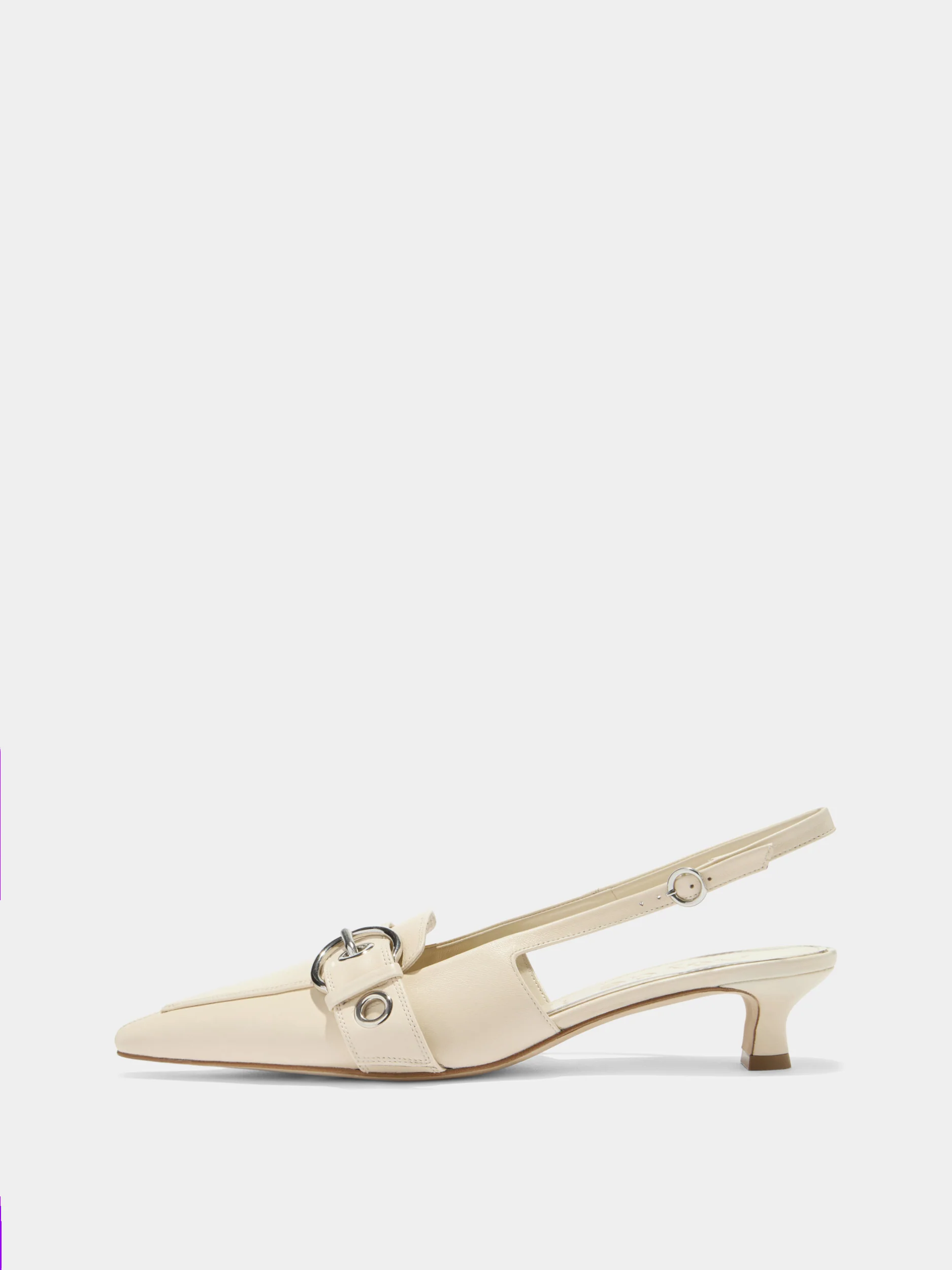 Davina Eyelet Slingback Pumps