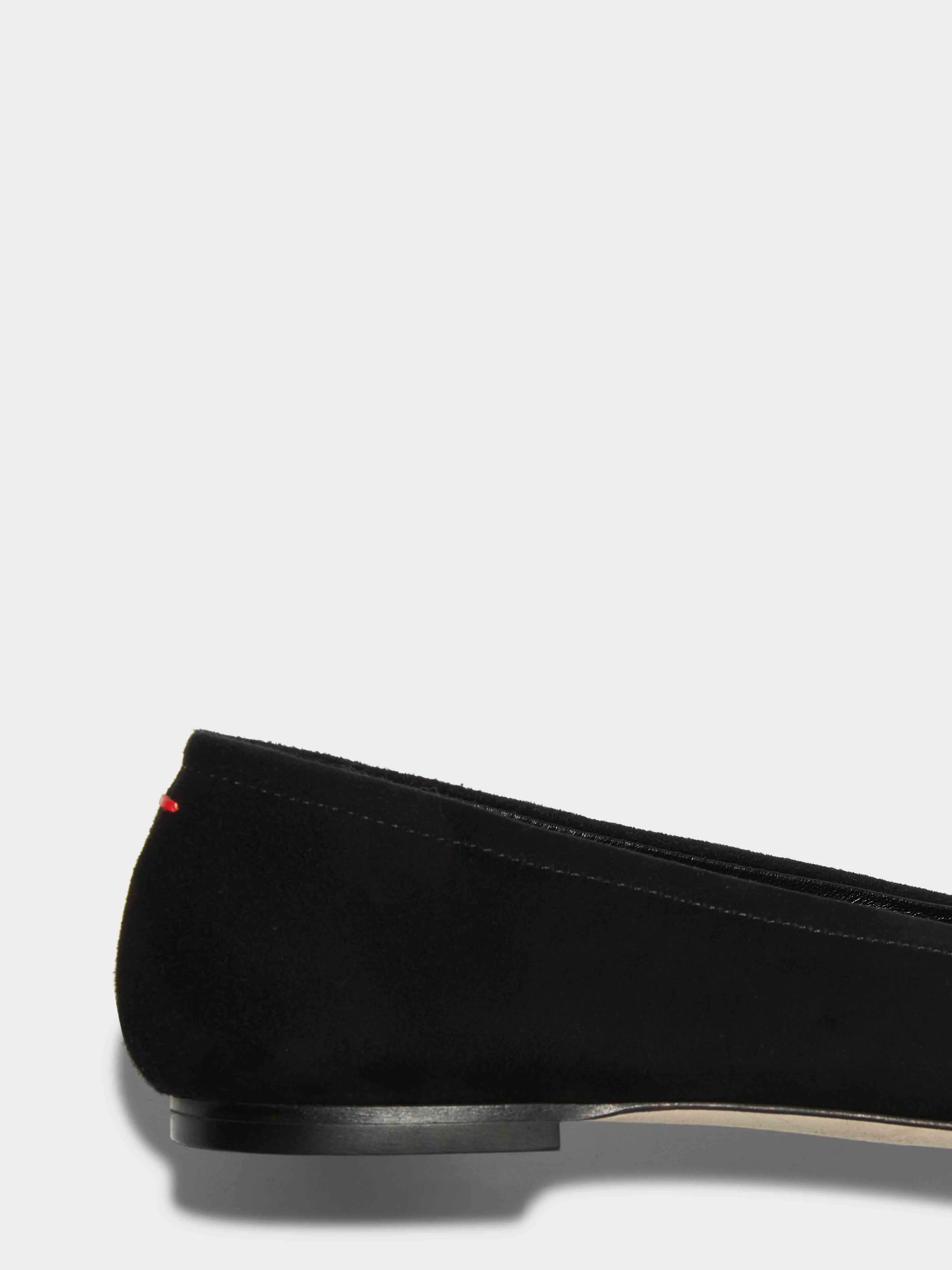 Delfina Suede Ballet Flats - Image 4