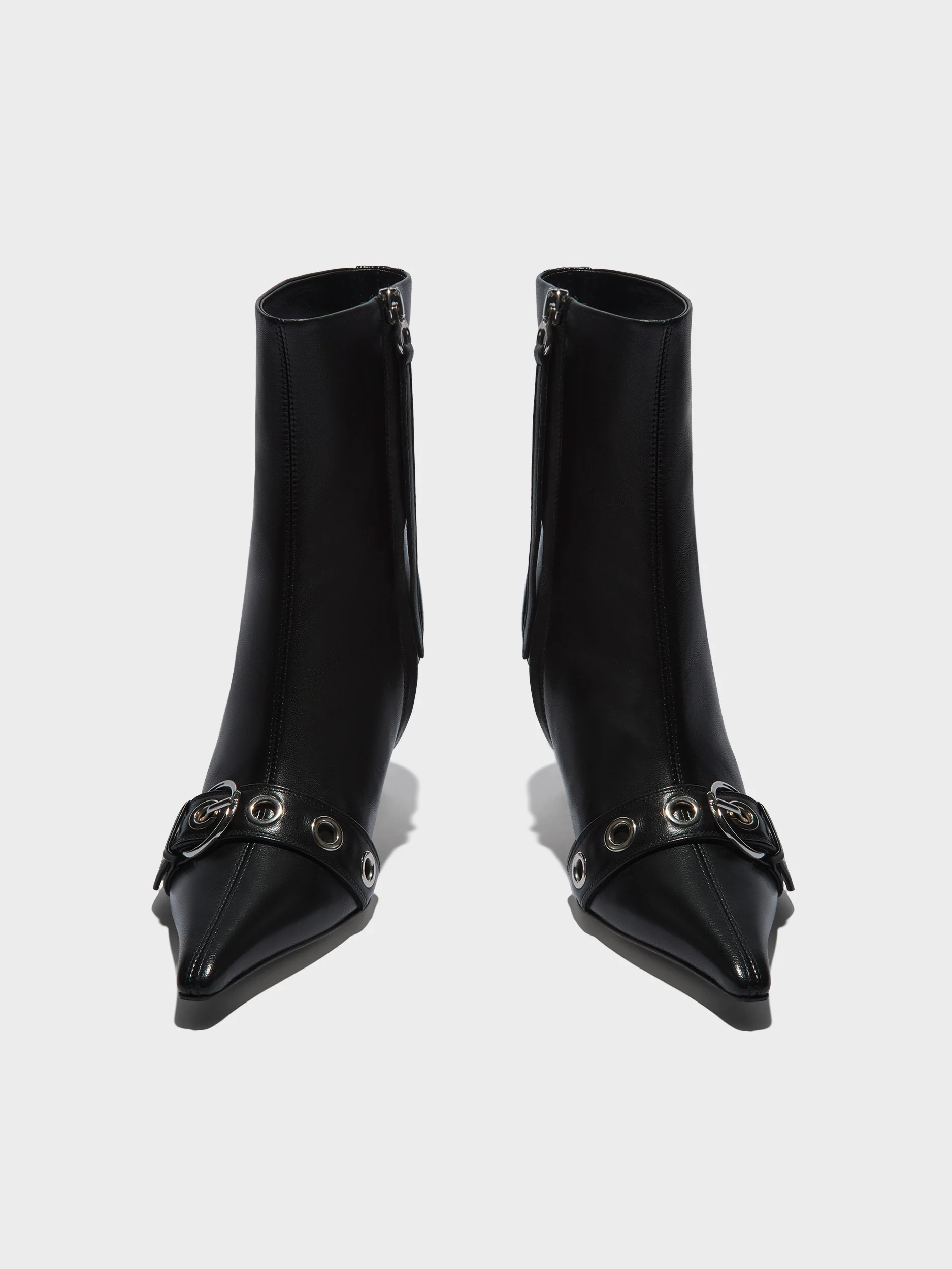 Halima Eyelet Pointed Boots - Image 5
