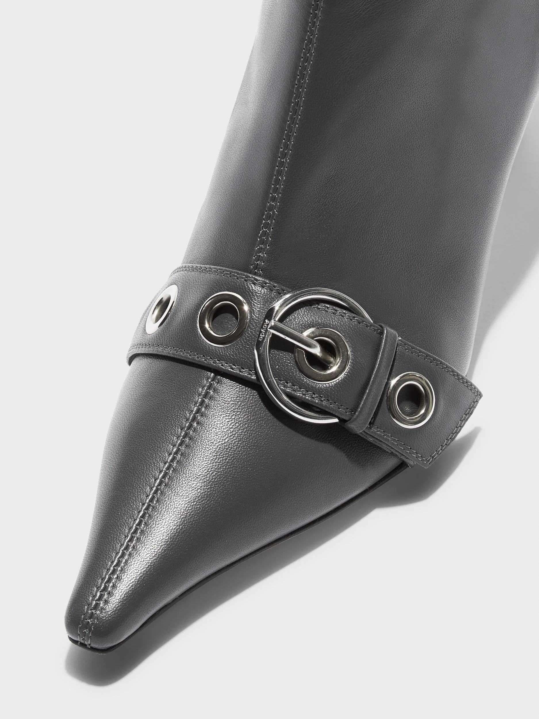 Halima Eyelet Pointed Boots - Image 4
