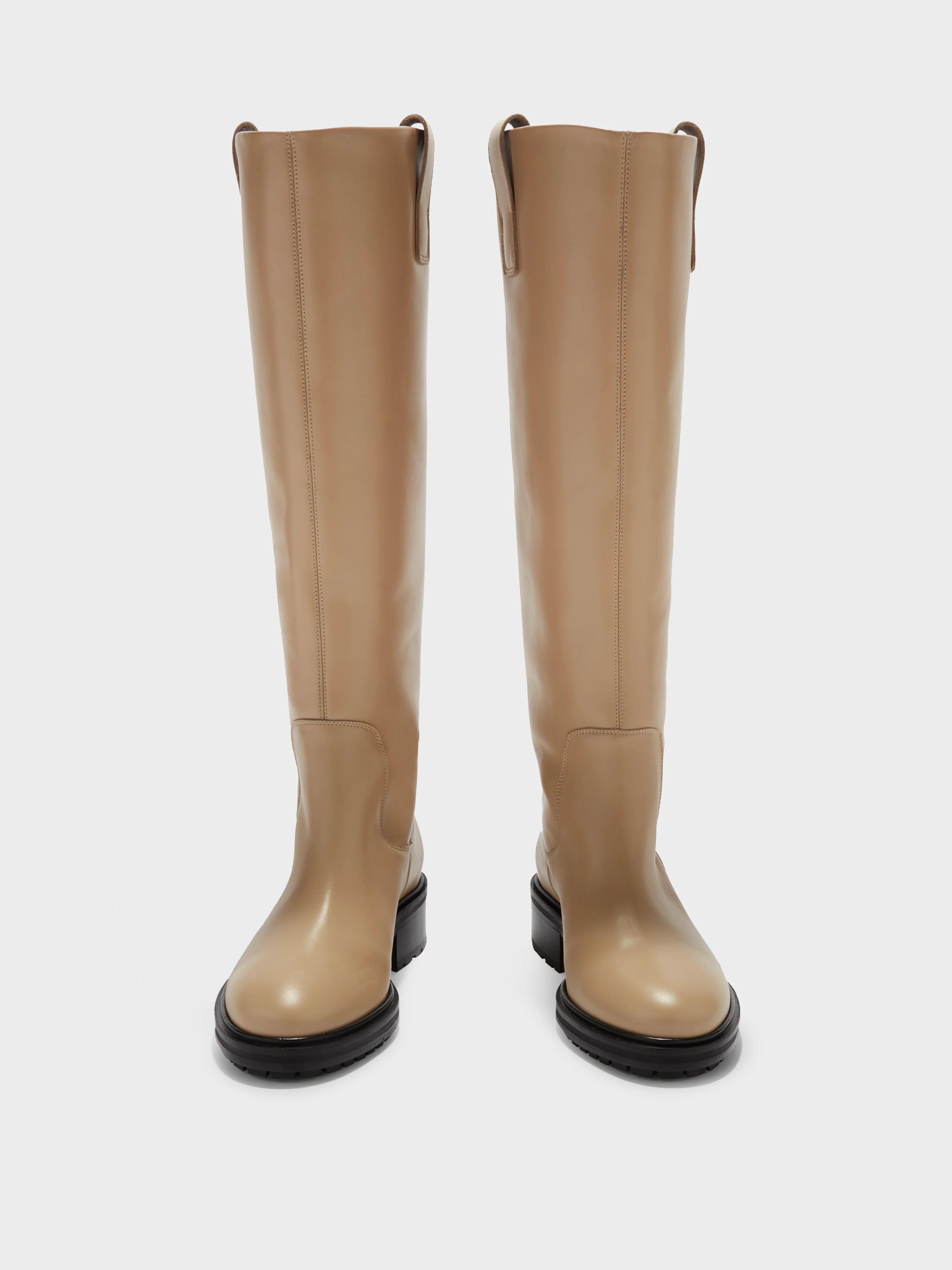 Henry Leather Knee-High Boots - Image 5