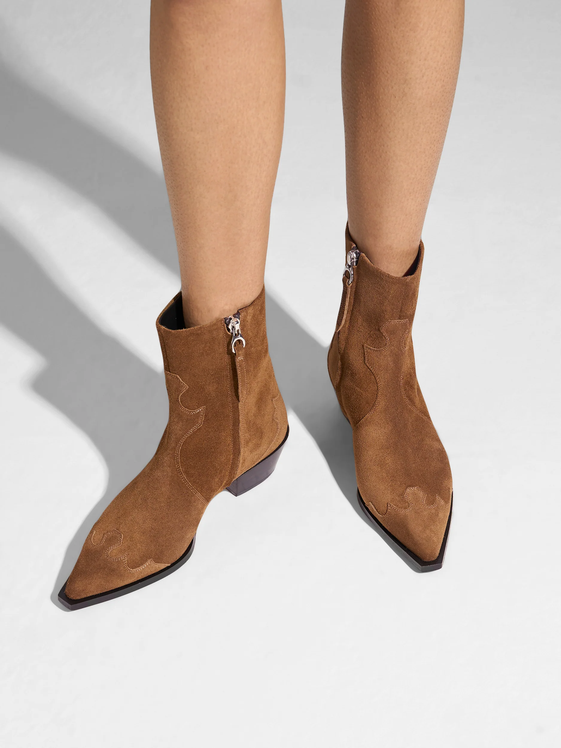 Hester Suede Ankle Boots - Image 2
