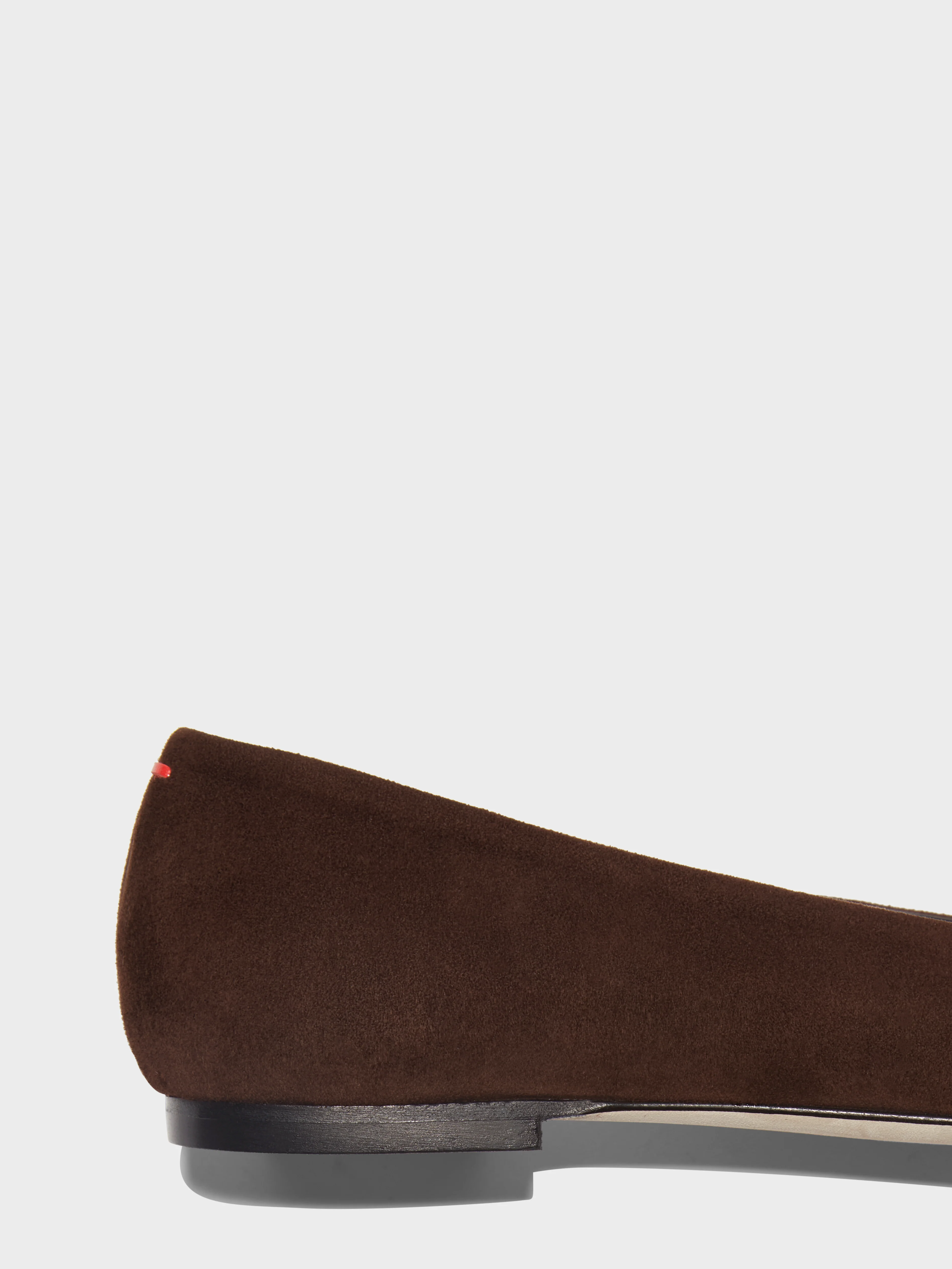 Ida Suede Square-Toe Flats - Image 4