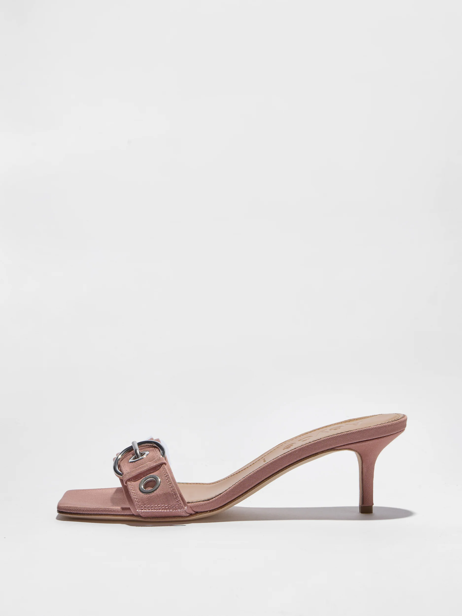 Ilvy Eyelet Grosgrain Mules