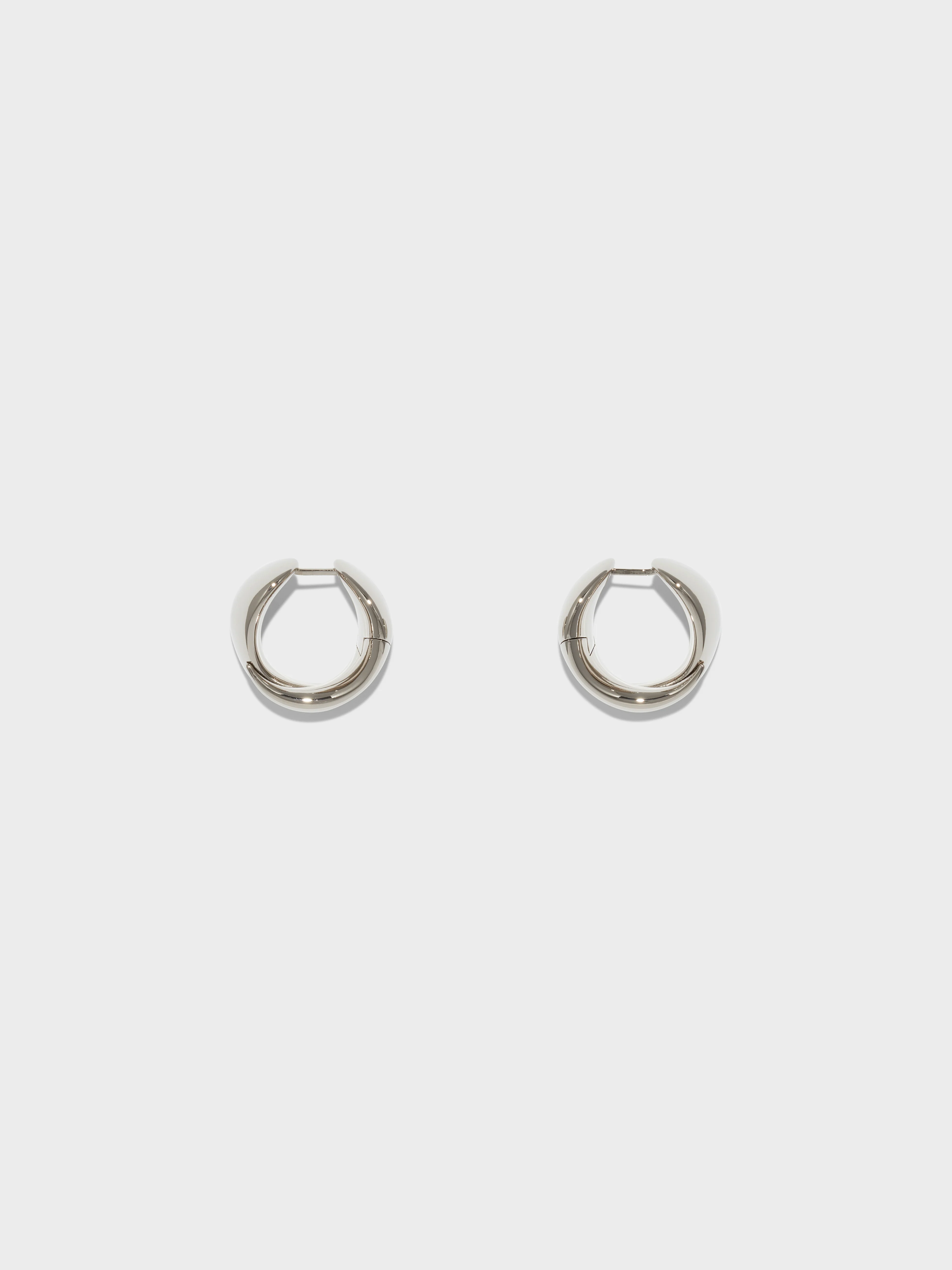 Junior Medium Palladium-Plated Earrings