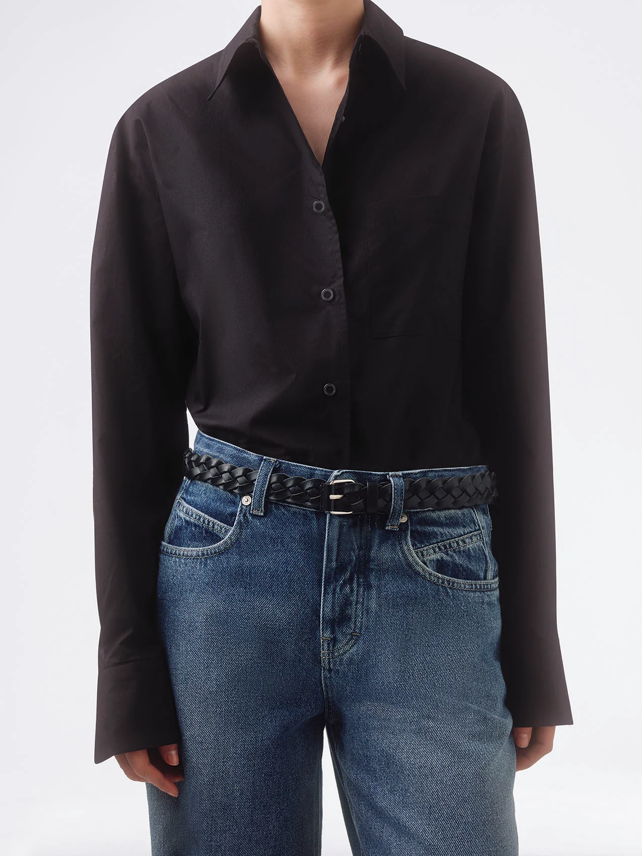 Knox Woven Leather Belt - Image 3