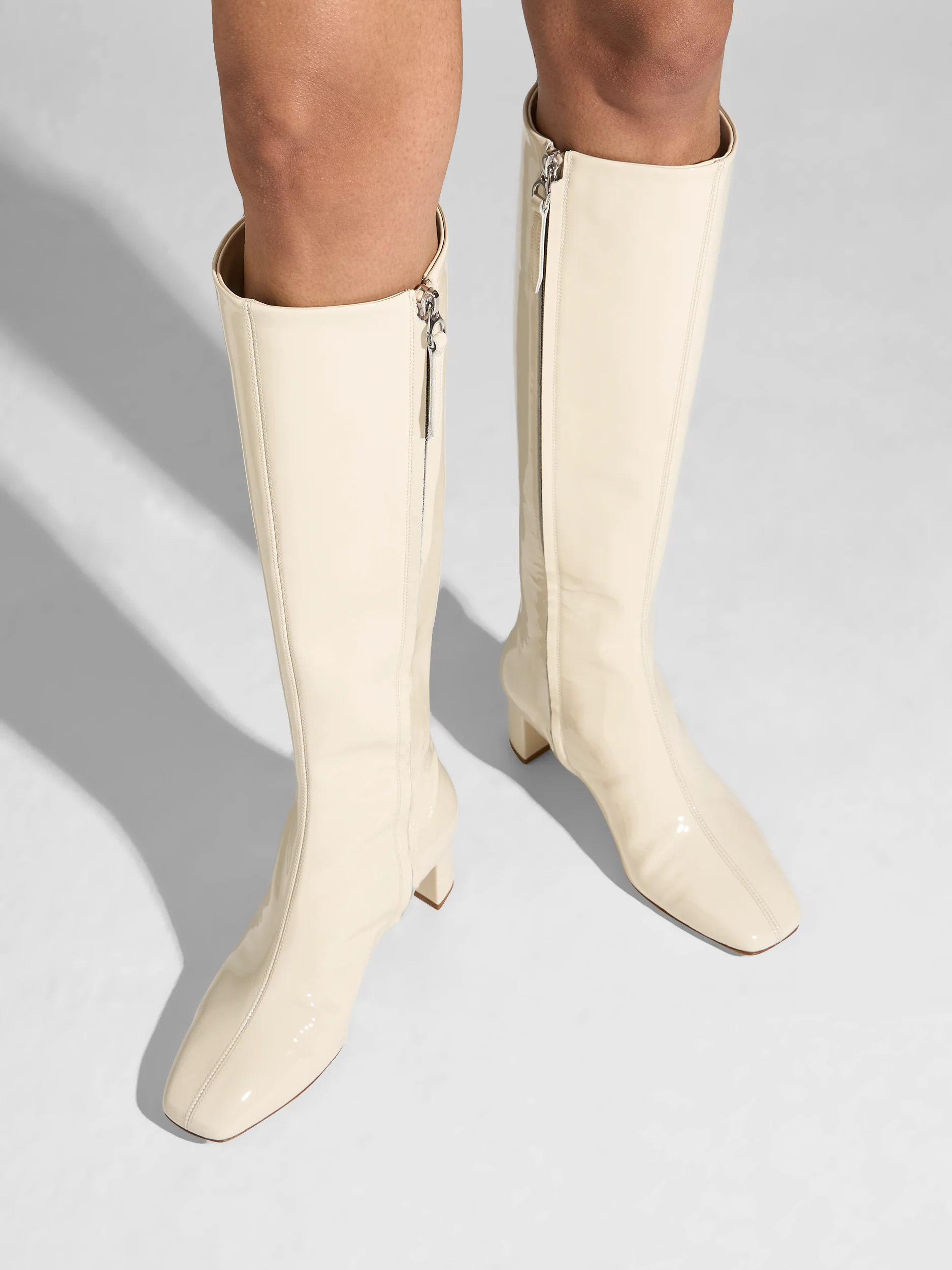 Marty Patent Knee-High Boots - Image 2