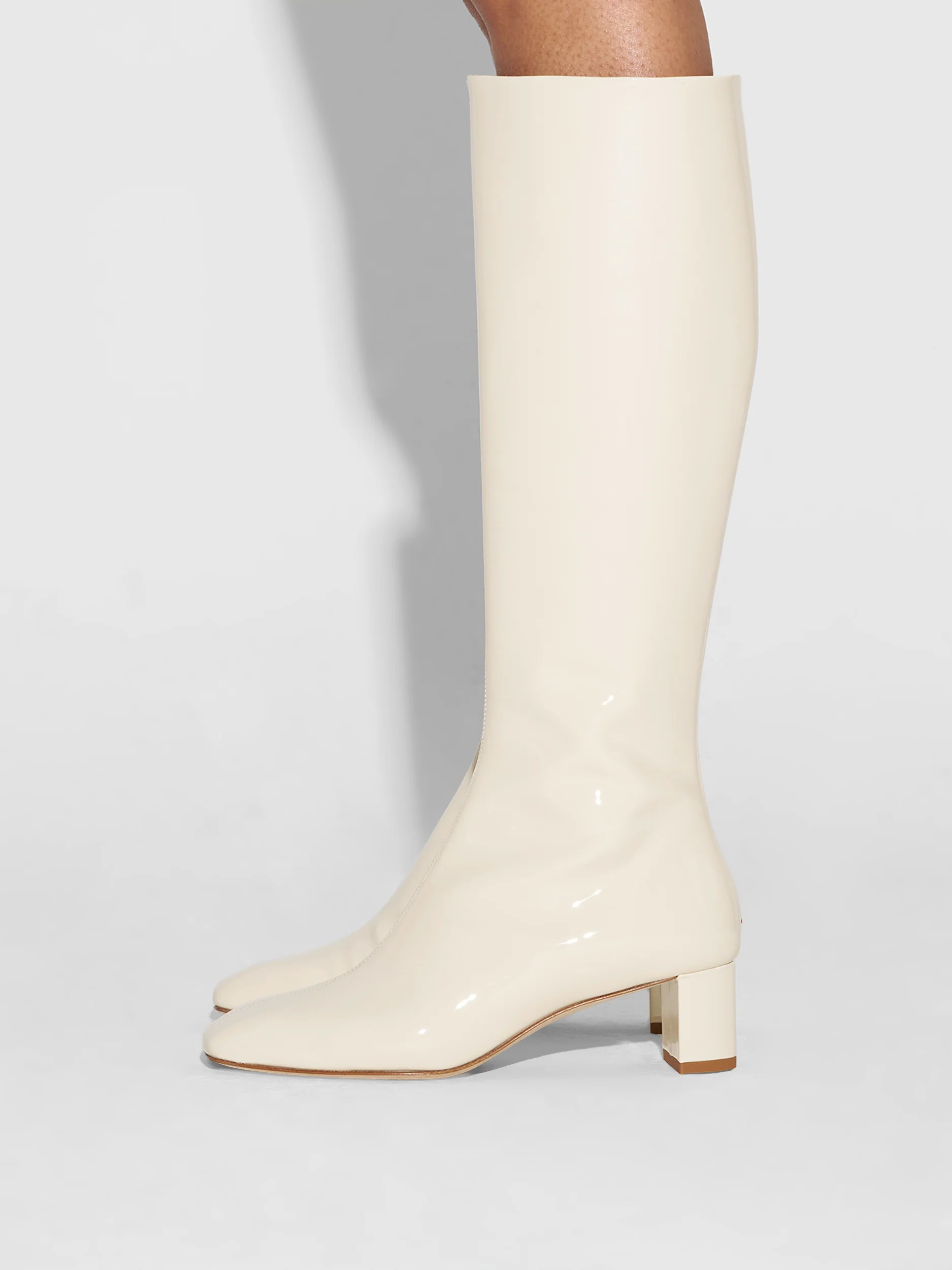 Marty Patent Knee-High Boots - Image 6