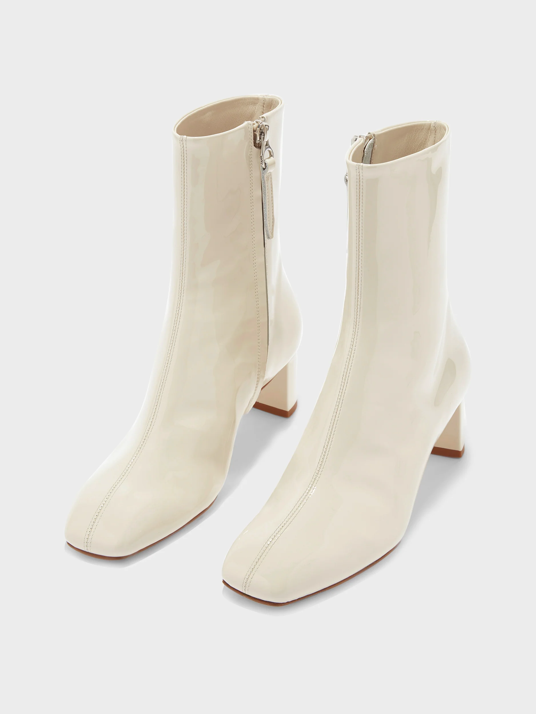 Millie Patent Ankle Boots - Image 3