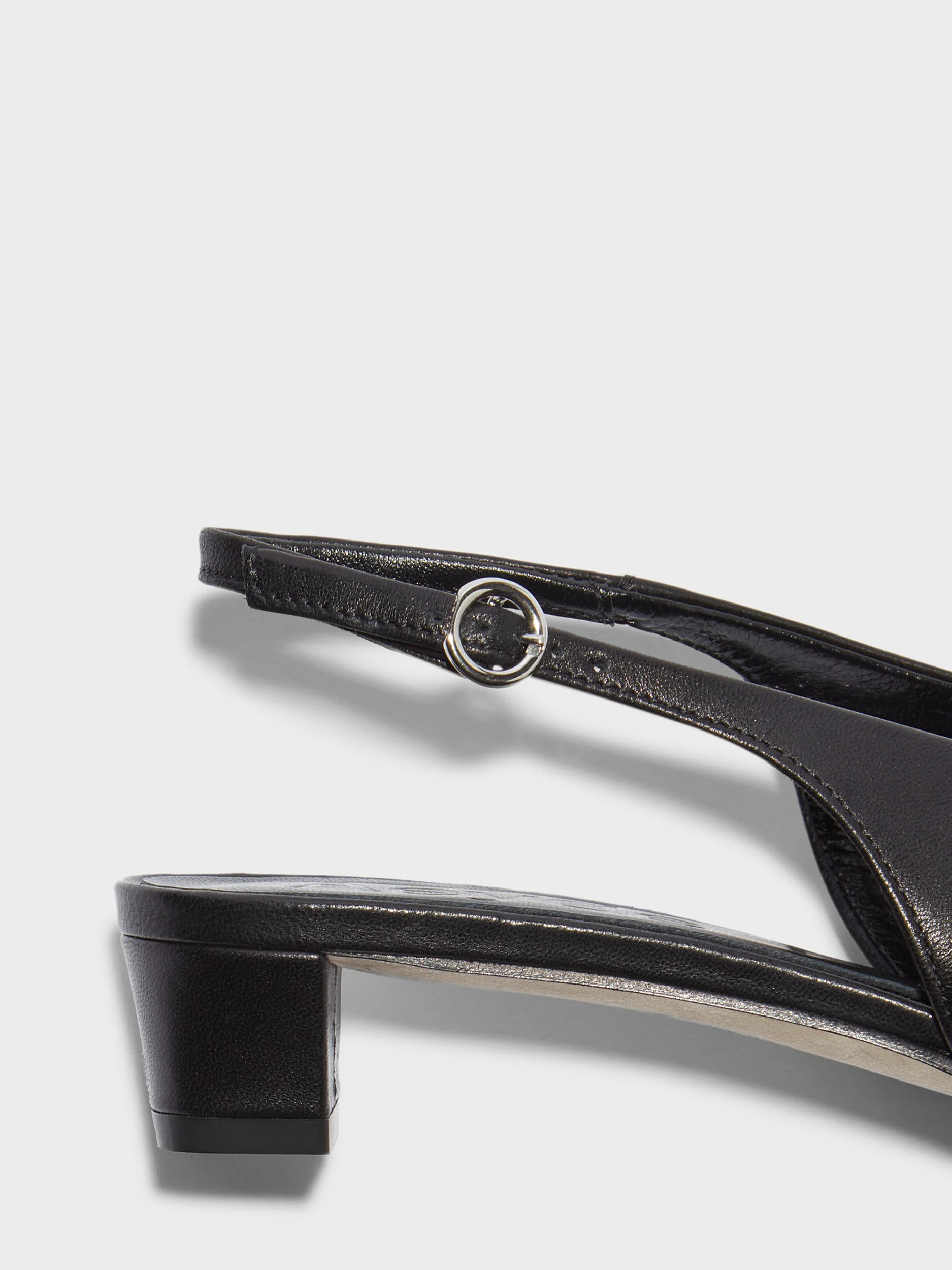 Oti Leather Slingback Pumps - Image 4