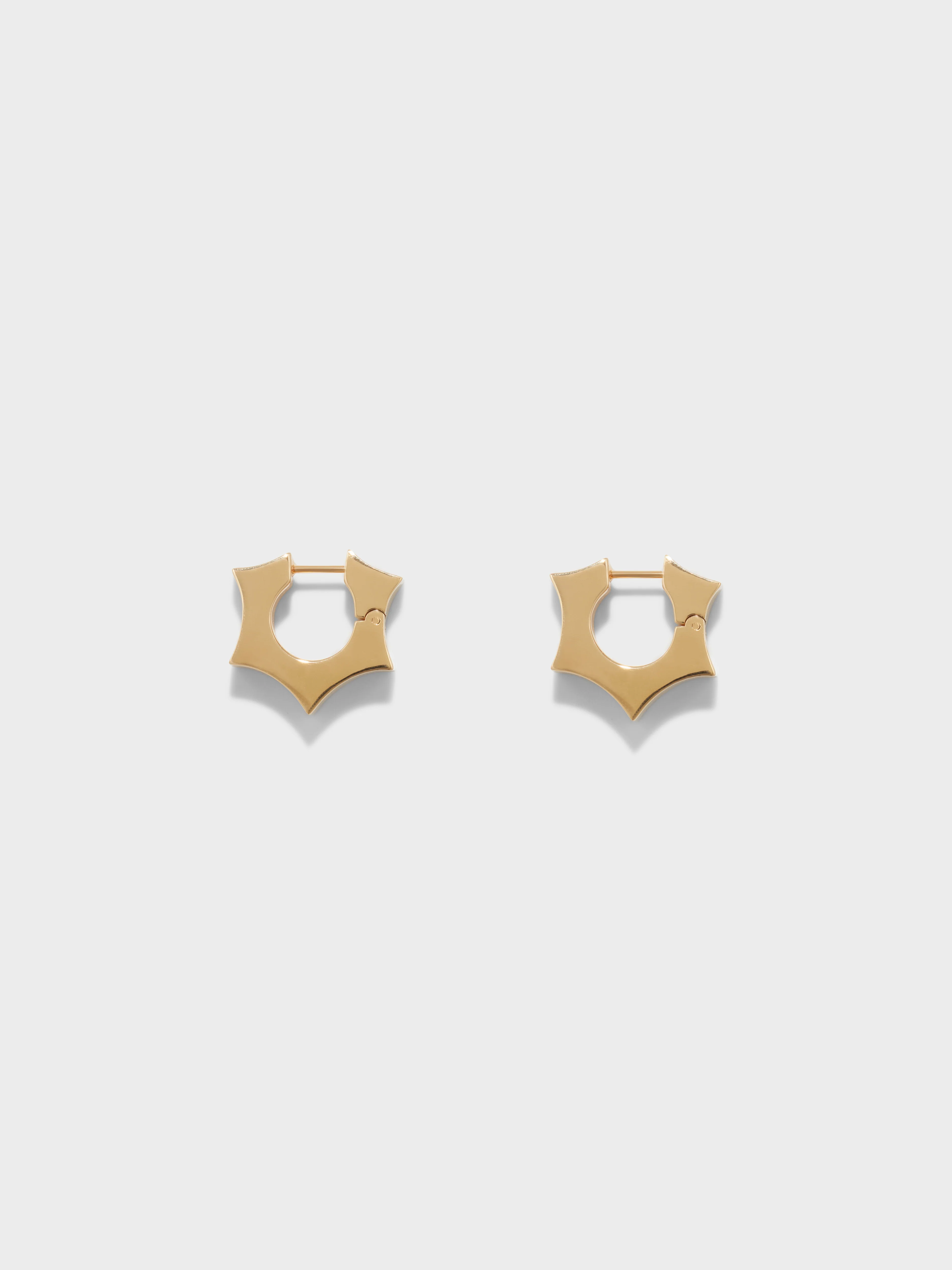 Parker 18kt Gold-Plated Hoop Earrings