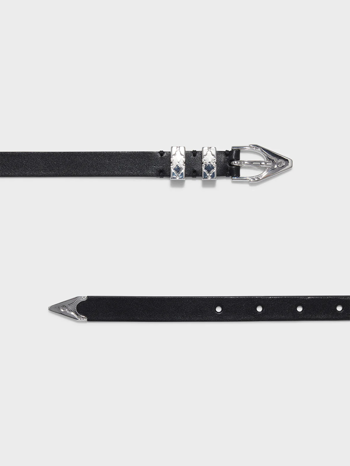 Presley Western Leather Belt - Image 2