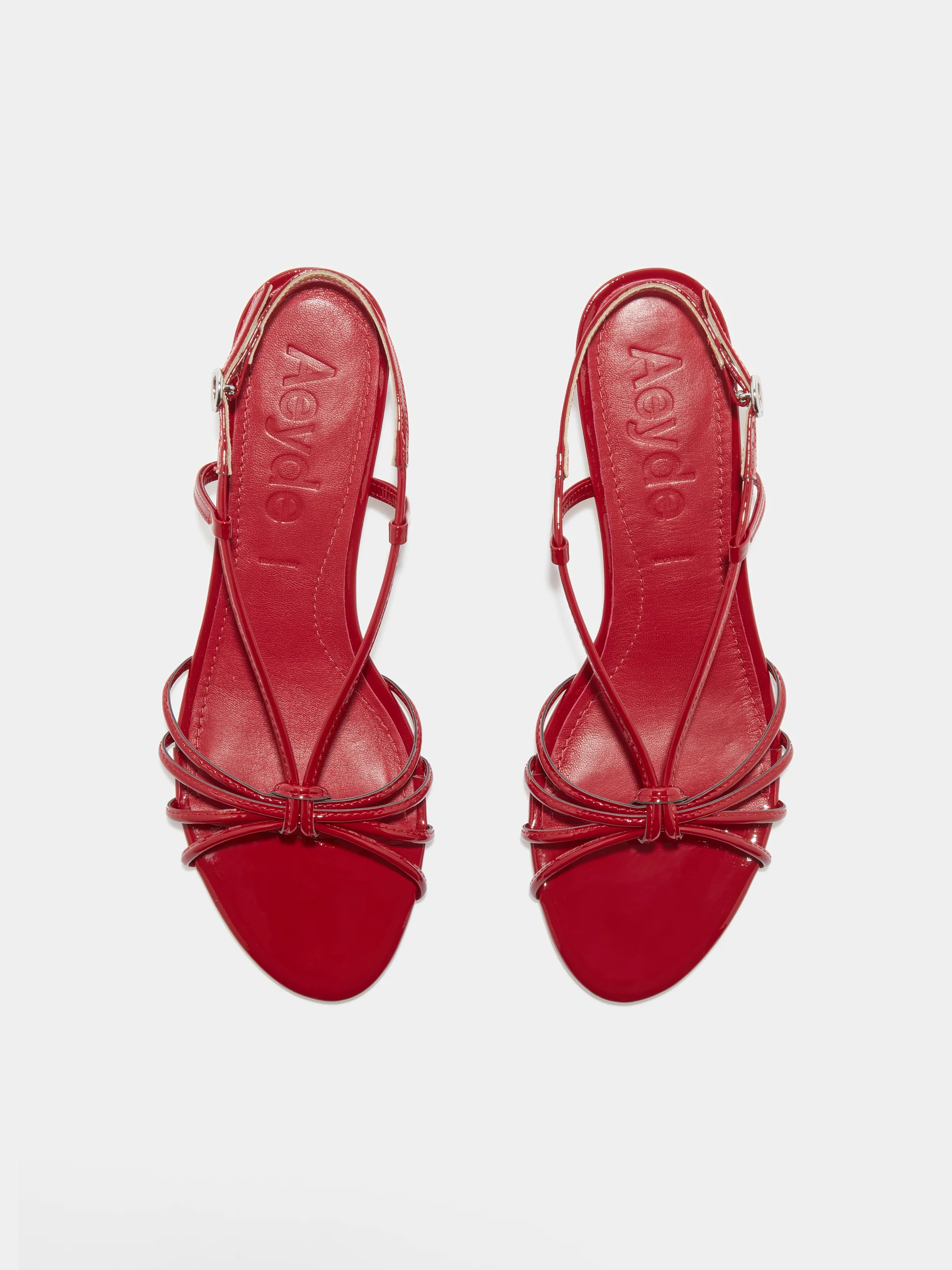 Rhonda Leather Kitten-Heel Sandals - Image 5