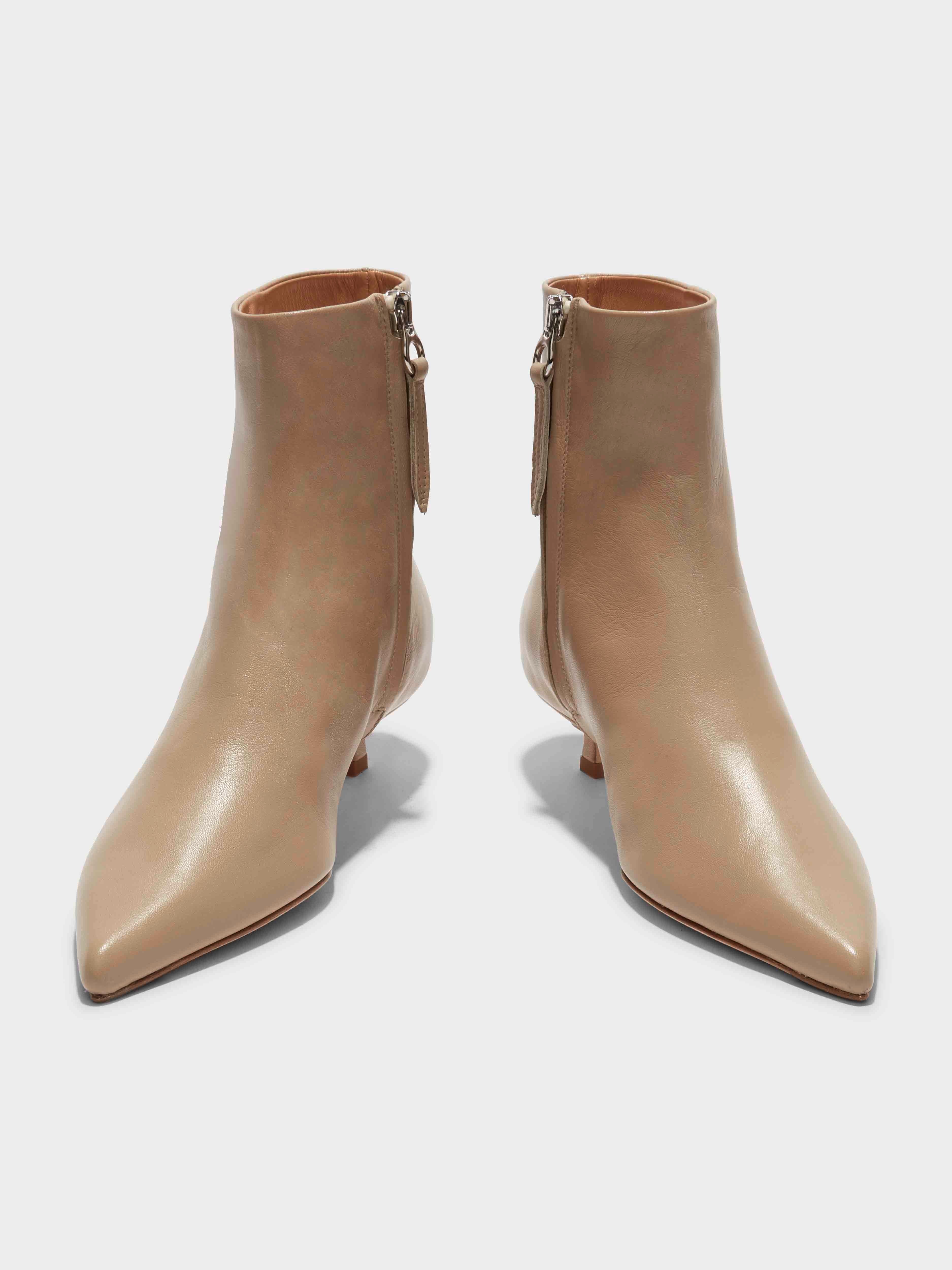 Sofie Leather Ankle Boots - Image 5