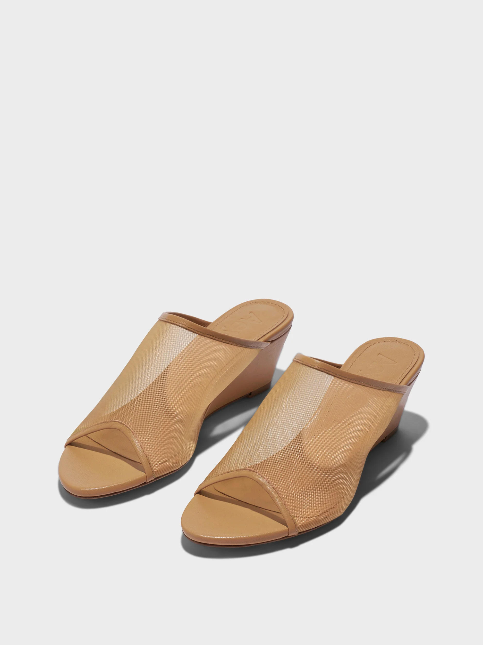 Suzanne Mesh Wedge Sandals - Image 3