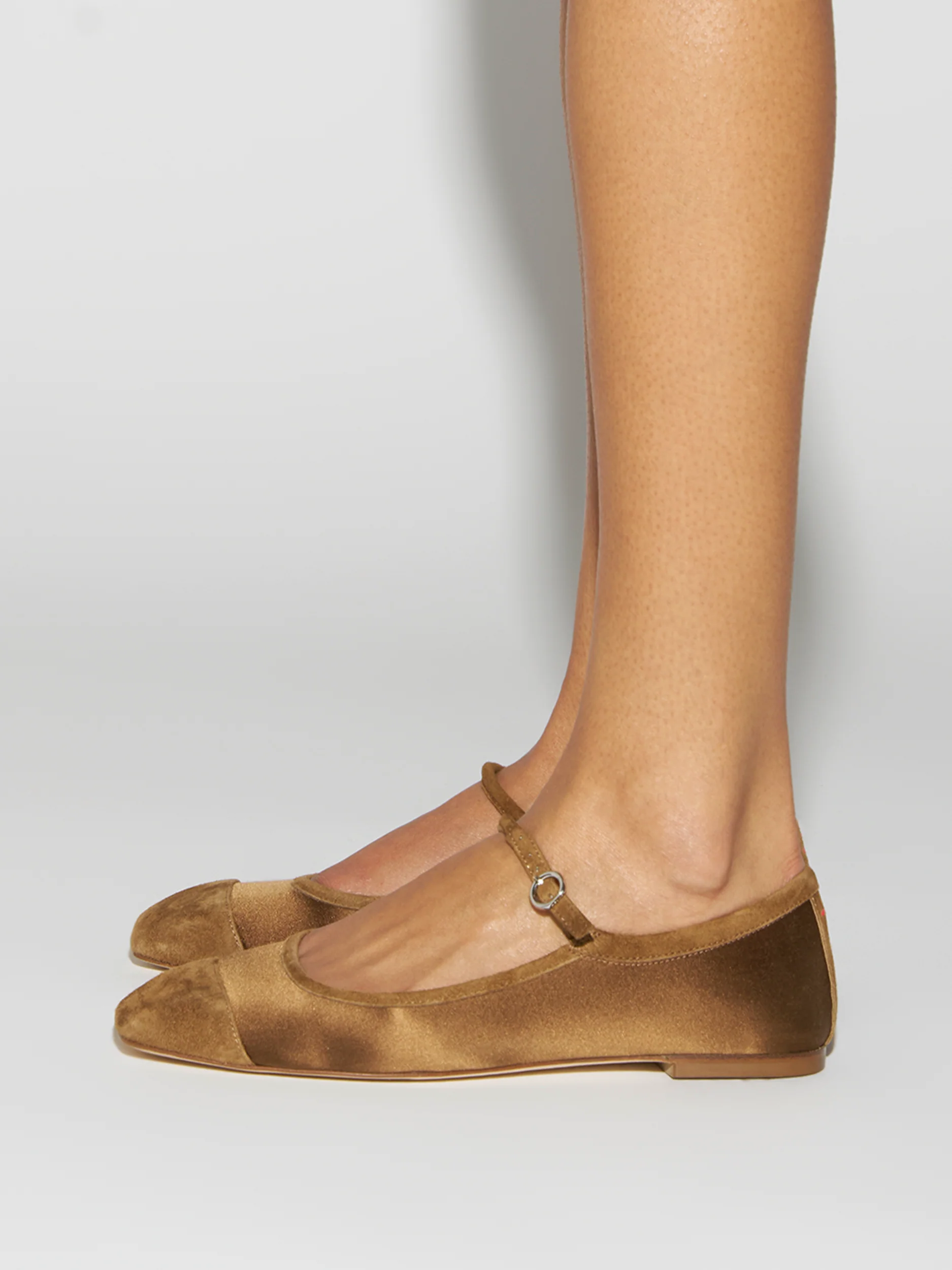 Uma Cap Satin Mary-Janes - Image 2