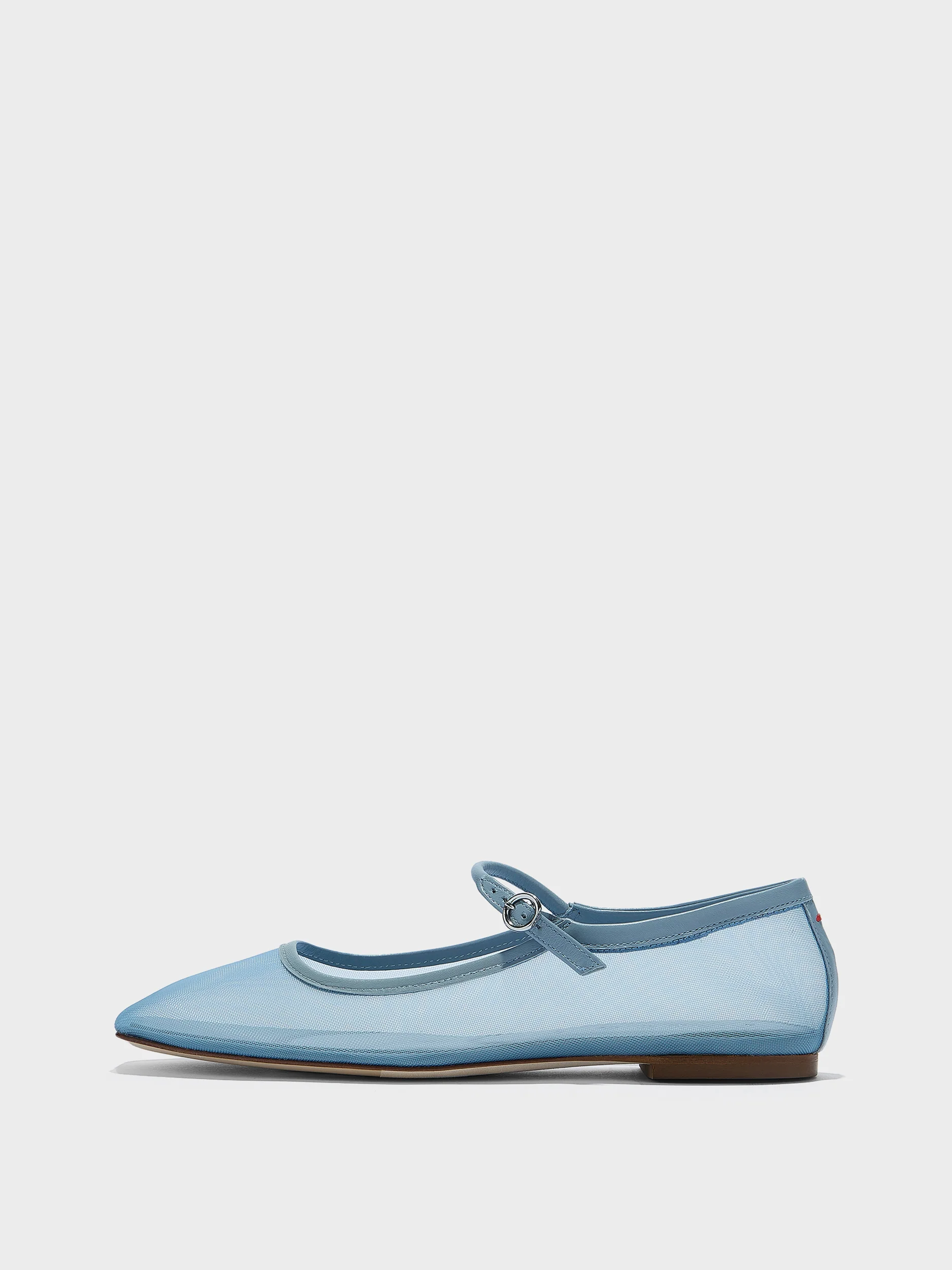 Uma Mesh Mary-Jane Flats