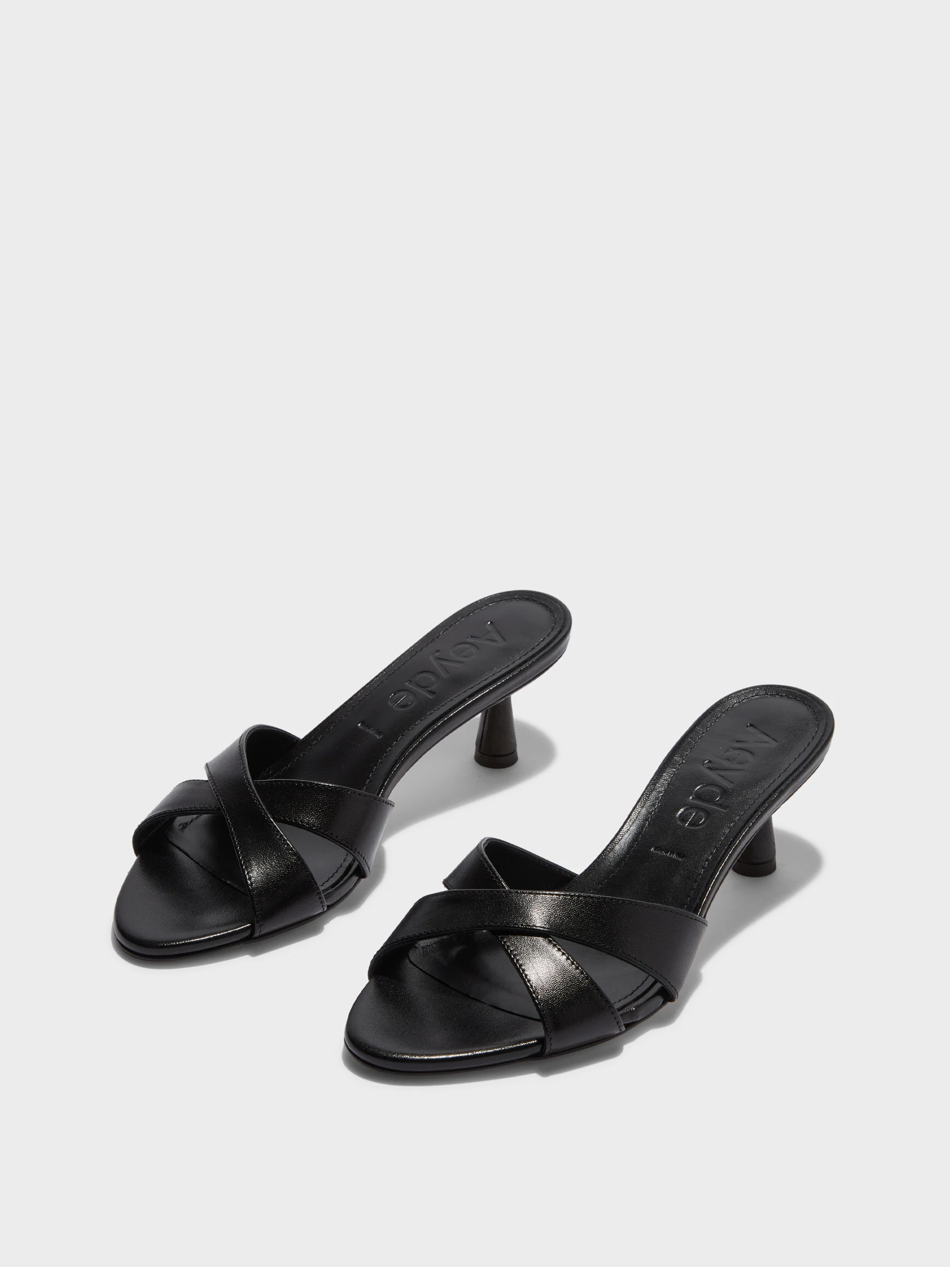 Vero Leather Mules - Image 2