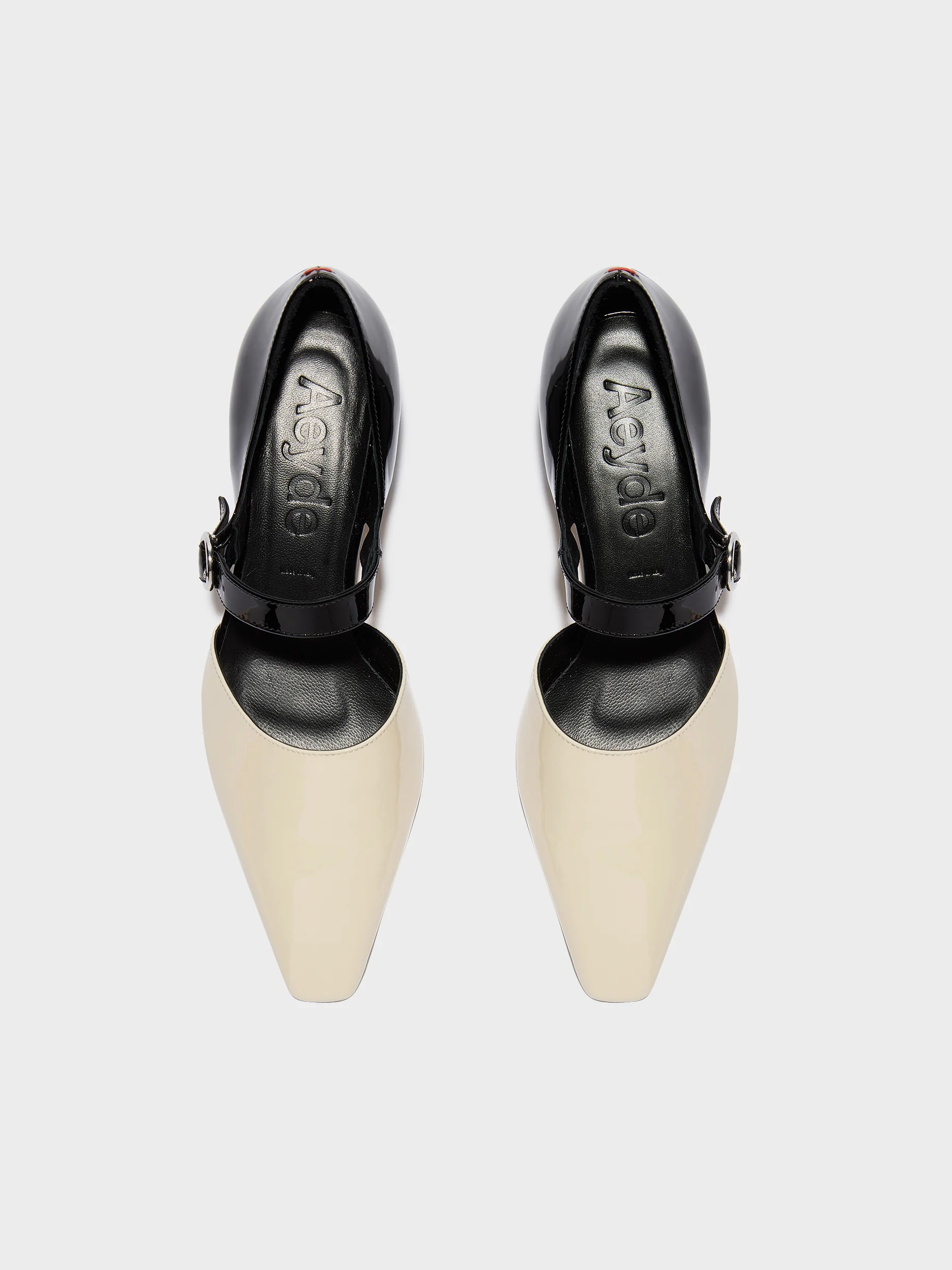 Yara Duo-Tone Mary-Jane Pumps - Image 5