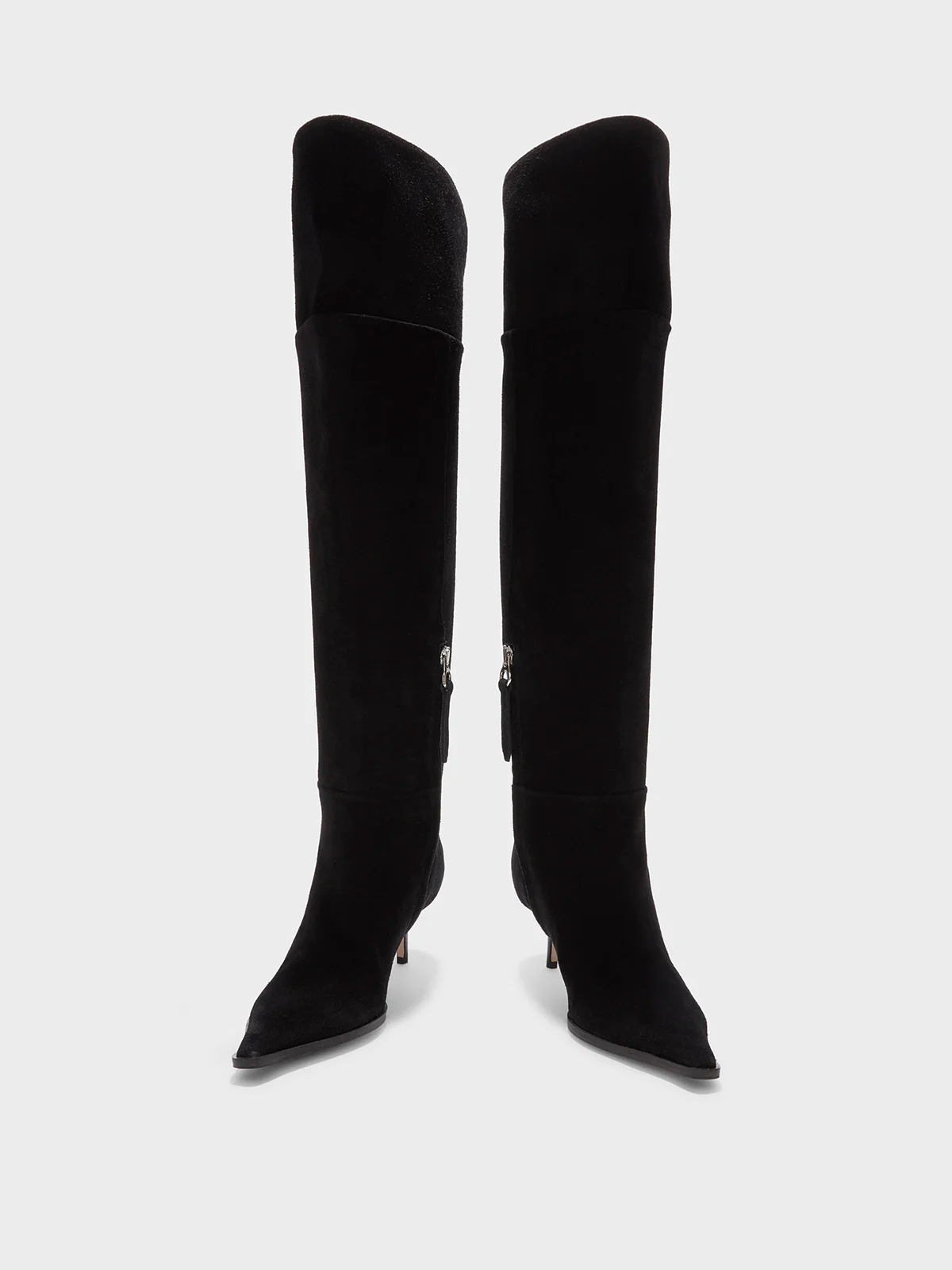 Zsazsa Suede Over-Knee Boots - Image 5